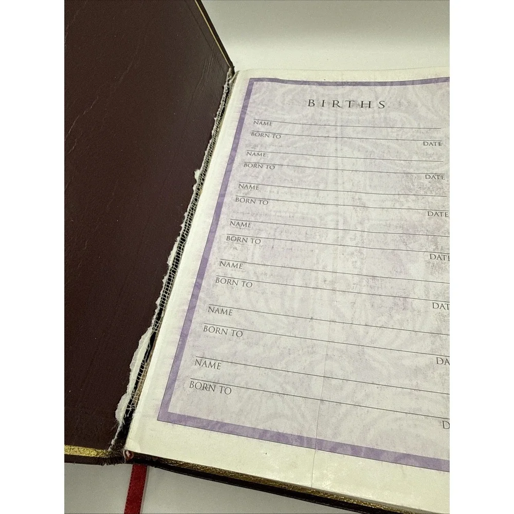 Holy Bible KJV‎ References Red Letter Bonded Leather Concordance Zondervan 1994